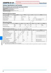 2SMPB-01-01 Datasheet Page 2