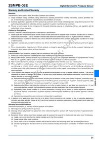 2SMPB-02E Datasheet Page 21