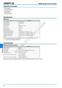 2SMPP-02 Datasheet Page 2