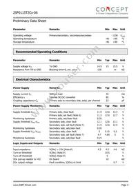 2SP0115T2C0-06 Datasheet Page 3