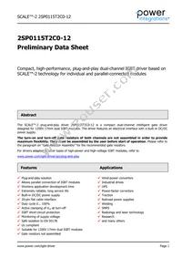 2SP0115T2C0-12 Datasheet Cover