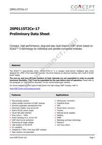 2SP0115T2C0-17 Datasheet Cover