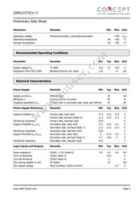 2SP0115T2C0-17 Datasheet Page 3