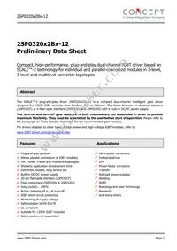 2SP0320T2B0-12 Datasheet Cover