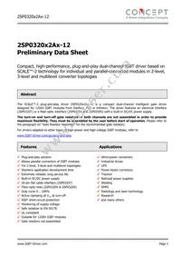 2SP0320V2A0-12 Datasheet Cover