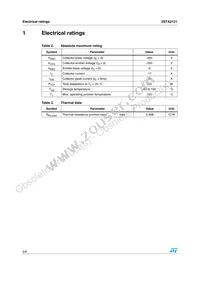 2STA2121 Datasheet Page 2