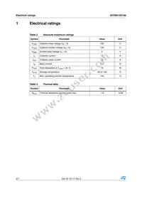 2STBN15D100T4 Datasheet Page 2