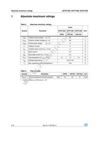 2STD1360T4 Datasheet Page 2