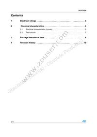 2STF2220 Datasheet Page 2