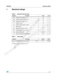 2STF2220 Datasheet Page 3