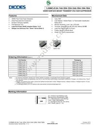 3.0SMCJ22A-13 Datasheet Cover