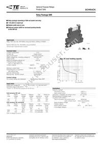 3-1416100-8 Datasheet Cover