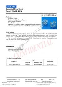 30-01USOC/S400-A9 Datasheet Cover