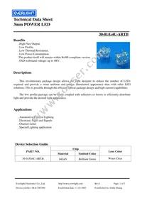 30-1/G4C-ARTB Datasheet Cover