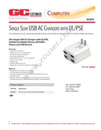 30-6019 Datasheet Cover