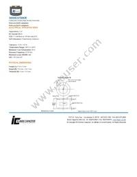 305HC5750KR Datasheet Cover