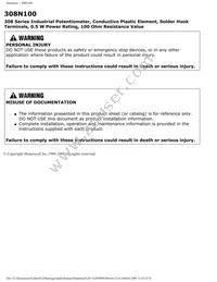 308N100 Datasheet Page 3