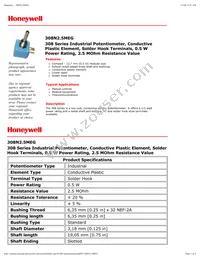 308N2.5MEG Datasheet Cover