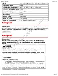 308N2.5MEG Datasheet Page 2