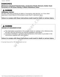 308N5MEG Datasheet Page 3