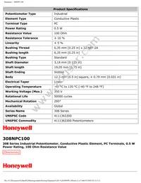 308NPC100 Datasheet Page 2