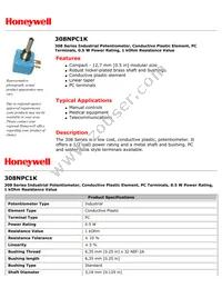 308NPC1K Datasheet Cover