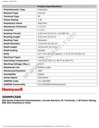 309NPC500 Datasheet Page 2