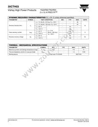 30CTH03 Datasheet Page 2