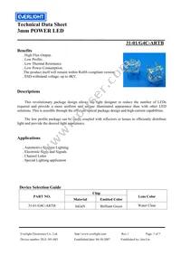 31-1/G4C-ARTB Datasheet Cover