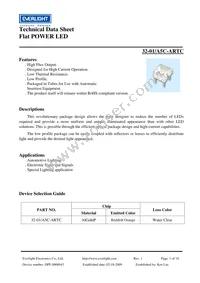32-1/A5C-ARTC Datasheet Cover