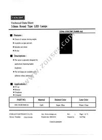 3294-15SUBC/S400-A6 Datasheet Page 2