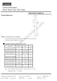 3294-15SUGC/S400-A4 Datasheet Page 2