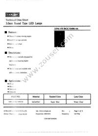 3294-15UBGC/S400-A6 Datasheet Page 2