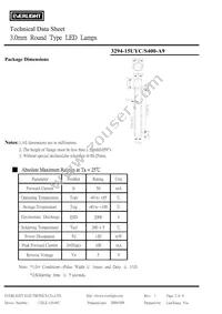 3294-15UYC/S400-A9 Datasheet Page 2