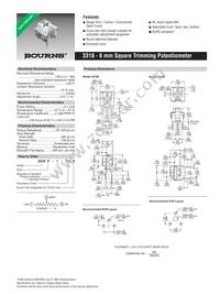 3318G-1-202A Datasheet Cover