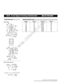 3318G-1-202A Datasheet Page 2