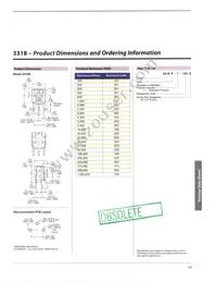 3318S-1-504A Datasheet Page 2