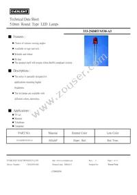 333-2SDRT/S530-A3 Datasheet Cover