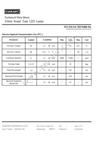 333-2SUGC/H3/S400-X6 Datasheet Page 3