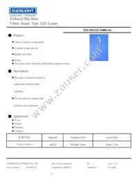 333-2SUGC/S400-A4 Datasheet Cover