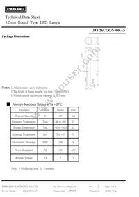 333-2SUGC/S400-A5 Datasheet Page 3