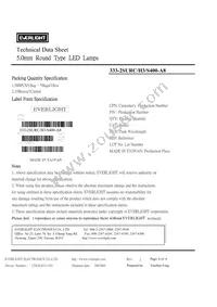 333-2SURC/H3/S400-A8 Datasheet Page 6