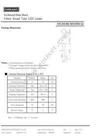 333-2SURC/H3/S530-A4 Datasheet Page 2