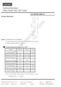 333-2SURC/S400-A7 Datasheet Page 3