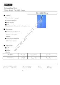 333-2SURC/S530-A4 Datasheet Cover