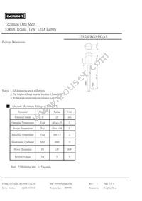 333-2SURC/S530-A5 Datasheet Page 2