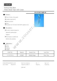 333-2USOC/S400-A8 Datasheet Cover