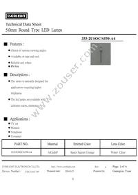 333-2USOC/S530-A4 Datasheet Cover