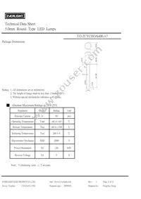333-2UYC/H3/S400-A7 Datasheet Page 2