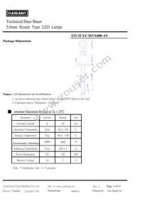 333-2UYC/H3/S400-A9 Datasheet Page 3